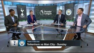 ESPN FC | Tottenham vs Man City Pre Match Analysis; Craig Burley reactions