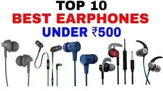 Top 10 Best Earphones Under ₹500 | 2021...