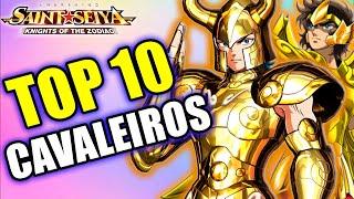 TOP 10 CAVALEIROS PARA INICIAR (JUNHO/2020)! SAINT SEIYA AWAKENING