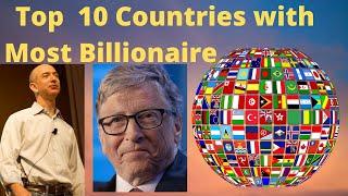 Top 10 Countries With Highest Number of Billionaire.