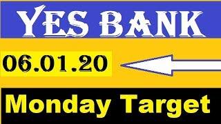 #Yes Bank Target for Monday - 06.01.2020