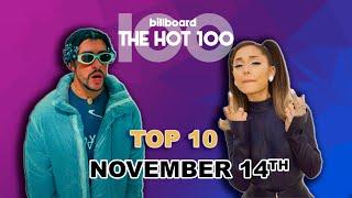 Billboard Hot 100 - November 14th, 2020 | Top 10 Songs Of The Week