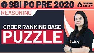 Order and Ranking Based Puzzle | Reasoning | SBI PO 2020 (Pre)