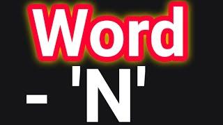 Top 10 Positive words start with Letter -  ‘N' ll Word - 'N'..!!