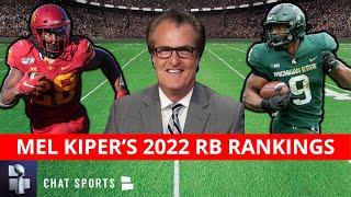 Mel Kiper’s Top 10 RB Prospects For 2022 NFL Draft Ft. Breece Hall & Kenneth Walker | Draft Rankings