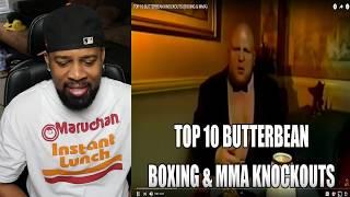 TOP 10 BUTTERBEAN KNOCKOUTS - REACTION!!! (PRIME MIKE TYSON BEATS EVERYONE)