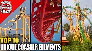 Top 10 RARE & Unique Roller Coaster Elements