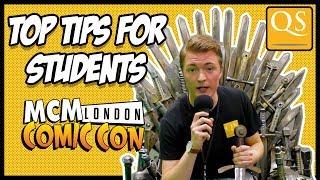 Top Tips for Students - MCM London Comic-con