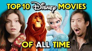 Adults React To The Top 10 Disney Movies Of All Time