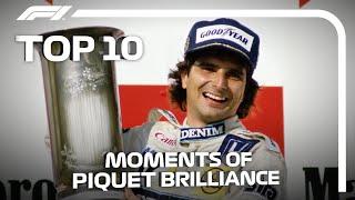 Top 10 Moments Nelson Piquet of Brilliance