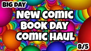 New Comic Book Day Haul August 5th, 2020 New Comics Today From My Local Comic Store BIG HAUL