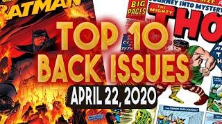 Top 10 Comic Books: Back Issues for the Week of 4/22/2020