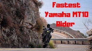 Yamaha MT10 rider vs Triumph Street Triple 765RS