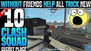 top 10 clash squad secret place in free fire | clash squad tips and tricks | cs rank tips and tricks