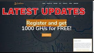 New Latest Free Bitcoin Cloud Mining Site 2020 || Get 1000 Ghs Power Free Latest Updates Mining Hyip