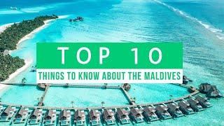 Top 10 things you need to know about the Maldives