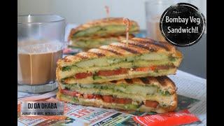 Bombay Veg Sandwich Recipe| Grilled Veg Sandwich| Mumbai Vegetable Sandwich| Street Style Sandwich|