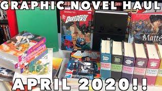 Graphic Novel, Omnibus,  Manga, TPBs and comic Haul April 2020!