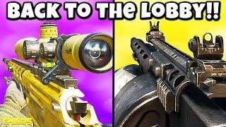 Top 10 BACK TO THE LOBBY Guns in Cod History