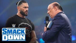 Roman Reigns fires Paul Heyman with a Superman Punch: SmackDown, Dec. 17, 2021