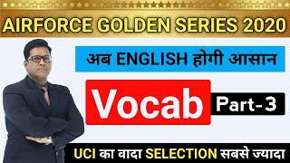 Airforce English | Vocab Part - 3 | Vocabulary Made Easy