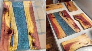 TOP 10 INCREDIBLE AND BEST DIY Ideas river table from Epoxy Resin - Resin ART