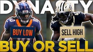 Top 10 Dynasty Players to Buy Low and Sell High (2021 Fantasy Football)