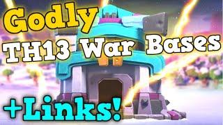 TOP 15 TH13 WAR BASES + LINKS 2019 | Best Town Hall 13 War Base