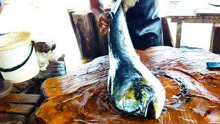 Cutting Huge Mahi Fish | Fish Cutting Skills