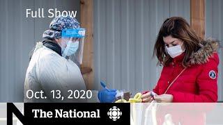 CBC News: The National | COVID-19 caseload a concern for hospitals | Oct. 13, 2020