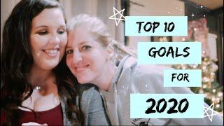 Our TOP 10 GOALS for the NEW DECADE! | 2020 Family Goals