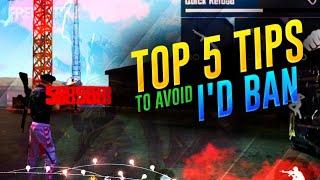 How To Solve I'd Ban Problem In Free Fire || Top 5 Tips To Avoid I'd Ban || Famer FF || Garena FF