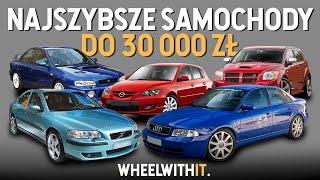 TOP 10 Najszybszych aut do 30 000 zł