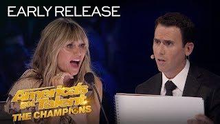 Mentalist Oz Pearlman FREAKS OUT The Judges With Mind Reading! - America's Got Talent: The Champions