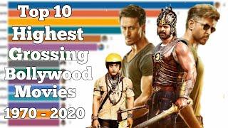Top 10 Highest Grossing Bollywood Movies 1970 - 2020!