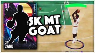 THIS 5K MT BUDGET GOAT IS ONE OF THE TOP 10 POINT GUARDS IN NBA 2K21 MyTEAM!! (MUST BUY)