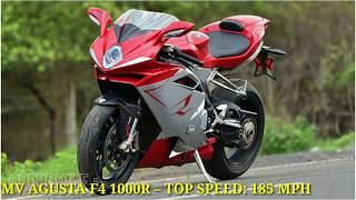 Top 10 World Fastest Motorcycle 2019 !! BMWK1200S , HONDA CBR, SUZUKI HAYABUSA,