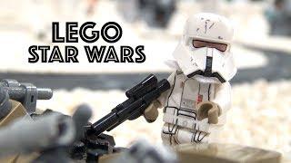 Motorized LEGO Han Solo Train Raid on Vandor | Custom Star Wars