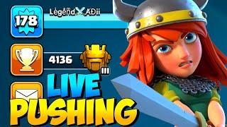 Coc Live Base Visiting, Pushing & Free Clan For Cwl 