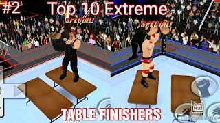 Top 10 Table Finishers #2 In Wr3d