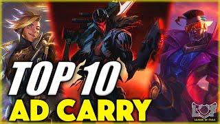 Top 10 Best ADC Champions LoL | League of Legends ADC Montage