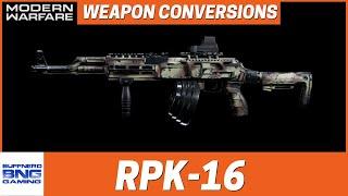 RPK-16 Steel Curtain Weapon Conversion - Call Of Duty Modern Warfare