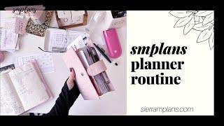 smplans planner routine