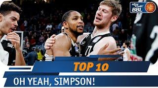 Oh Yeah, Simpson!! | MagentaSport Top 10 | easyCredit Basketball Bundesliga