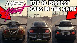 Need for Speed Heat - Top 10 Fastest Cars