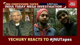 CPIM leader Sitaram Yechury Reacts To #JNUTapes; Accuses Delhi Police Of Playing A partisan Role.