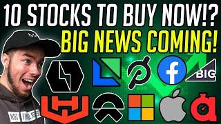 10 Best Stocks To Watch Next Week! - Best Stocks To Buy Now?!