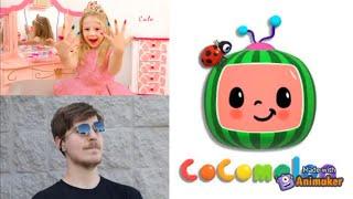 Top -10 | Who Can Reach 100 Million Subscribers | MrBeast | Cocomelon | Like Nastya | And More...