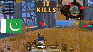 12 Kills With The Winner Of Number Top 10 | Pubg Mobile Pakistan | Universal Gaming