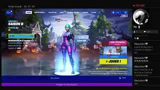 Live fortnite ps4 fr venez parler